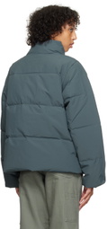 Carhartt Work In Progress Blue Yanie Down Jacket