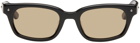 BONNIE CLYDE Black & Brown Checkmate Sunglasses