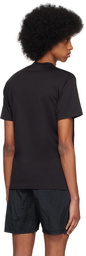 Stone Island Black Embroidered T-Shirt