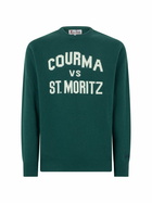 MC2 Saint Barth Man Crewneck Sweater With Courma Vs St. Moritz Jacquard
