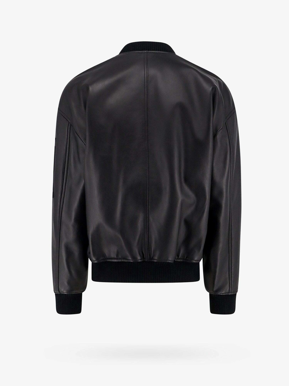 Dsquared2 Jacket Black Mens Leather Jacket Dsquared2