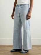 READYMADE - Flared Patchwork Jeans - Blue