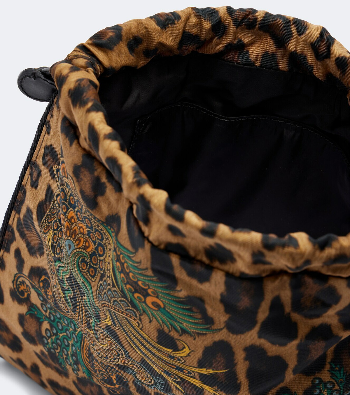 Etro Mini leopard-print pouch
