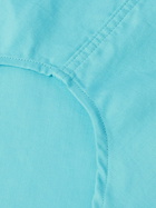 A.PRESSE - Cotton-Twill Shirt - Blue