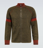 Wales Bonner - Fusion intarsia wool-blend zip cardigan