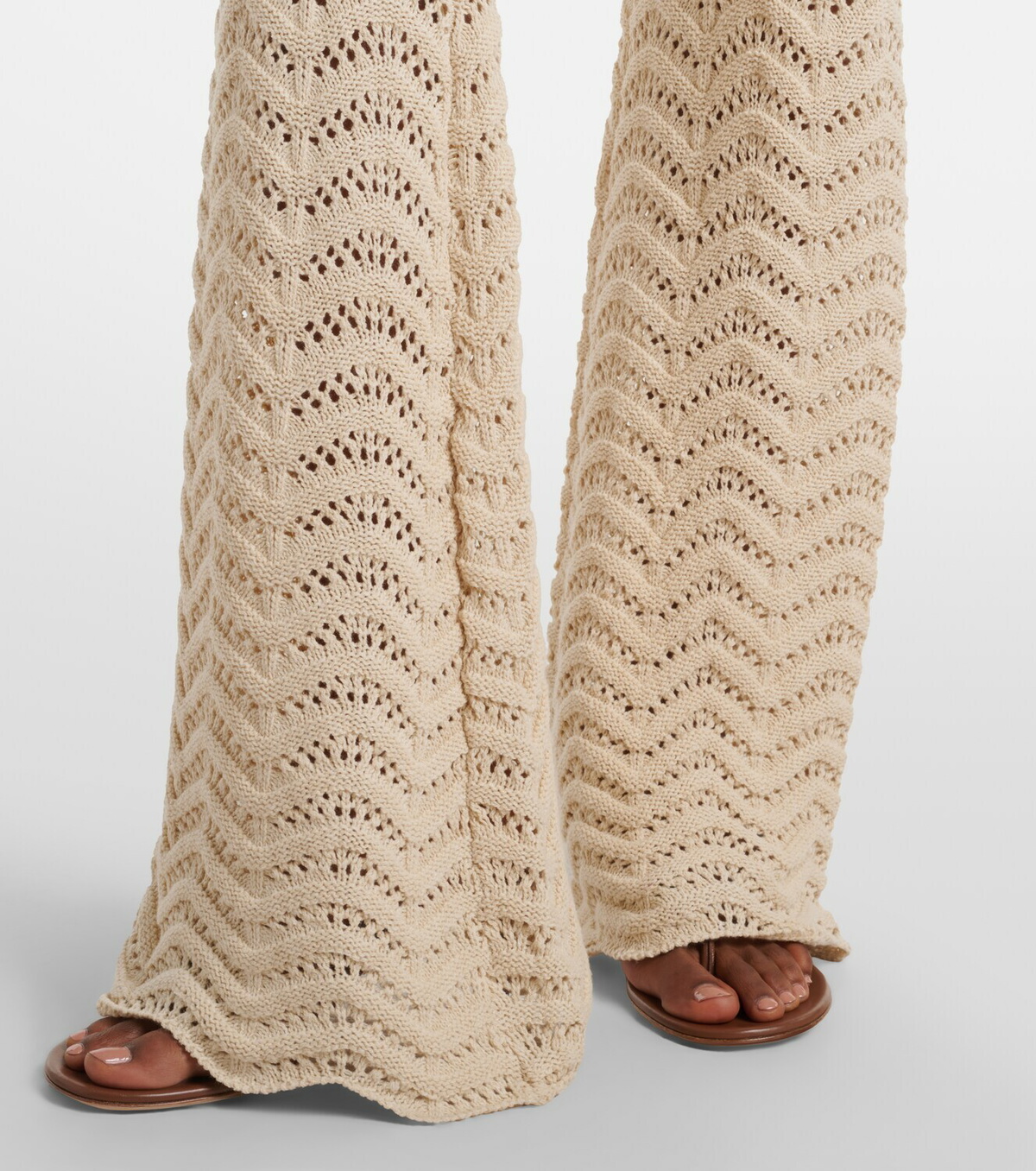 Bananhot Kim cotton-blend flared pants