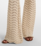 Bananhot Kim cotton-blend flared pants