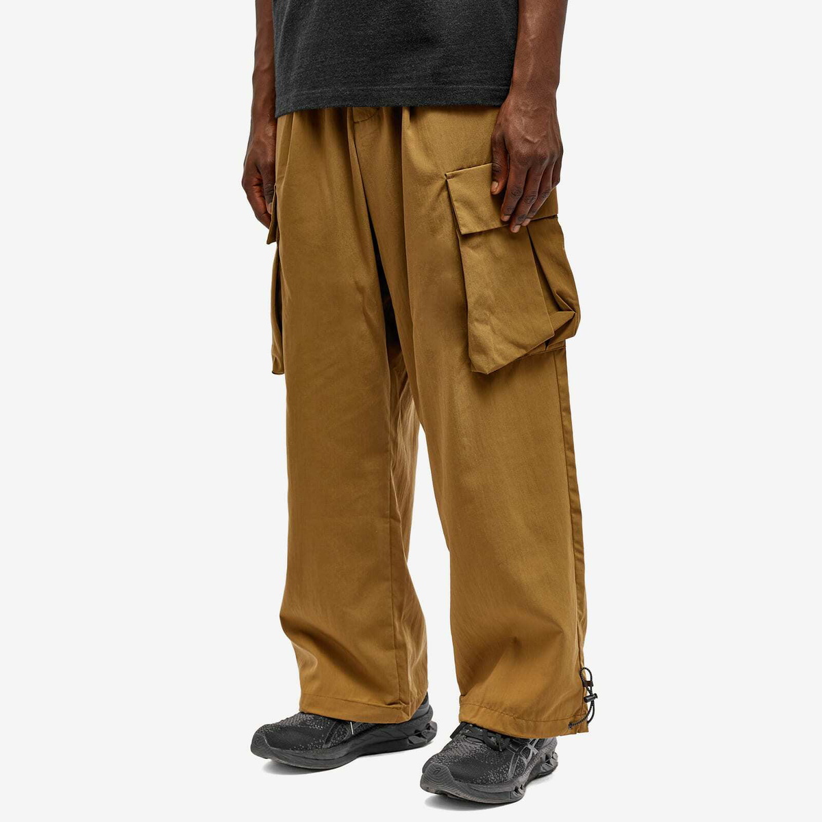 Gramicci Men's x F/CE. Technical Cargo Wide Pant in Coyote Gramicci