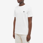 Fred Perry Authentic Men's Logo T-Shirt in Snow White