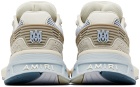 AMIRI Gray & Blue MA Runner Sneakers