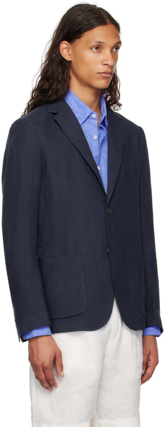 Sunspel Navy Lightweight Blazer