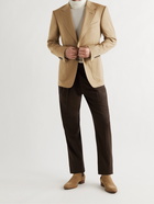 TOM FORD - Shelton Slim-Fit Brushed Cashmere-Twill Blazer - Brown