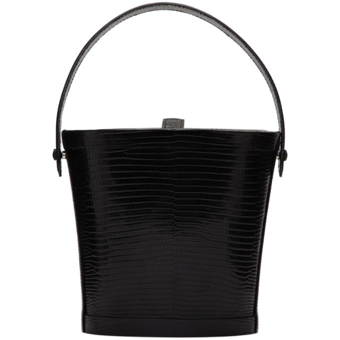 Photo: Hunting Season Black Lizard Bucket Bag