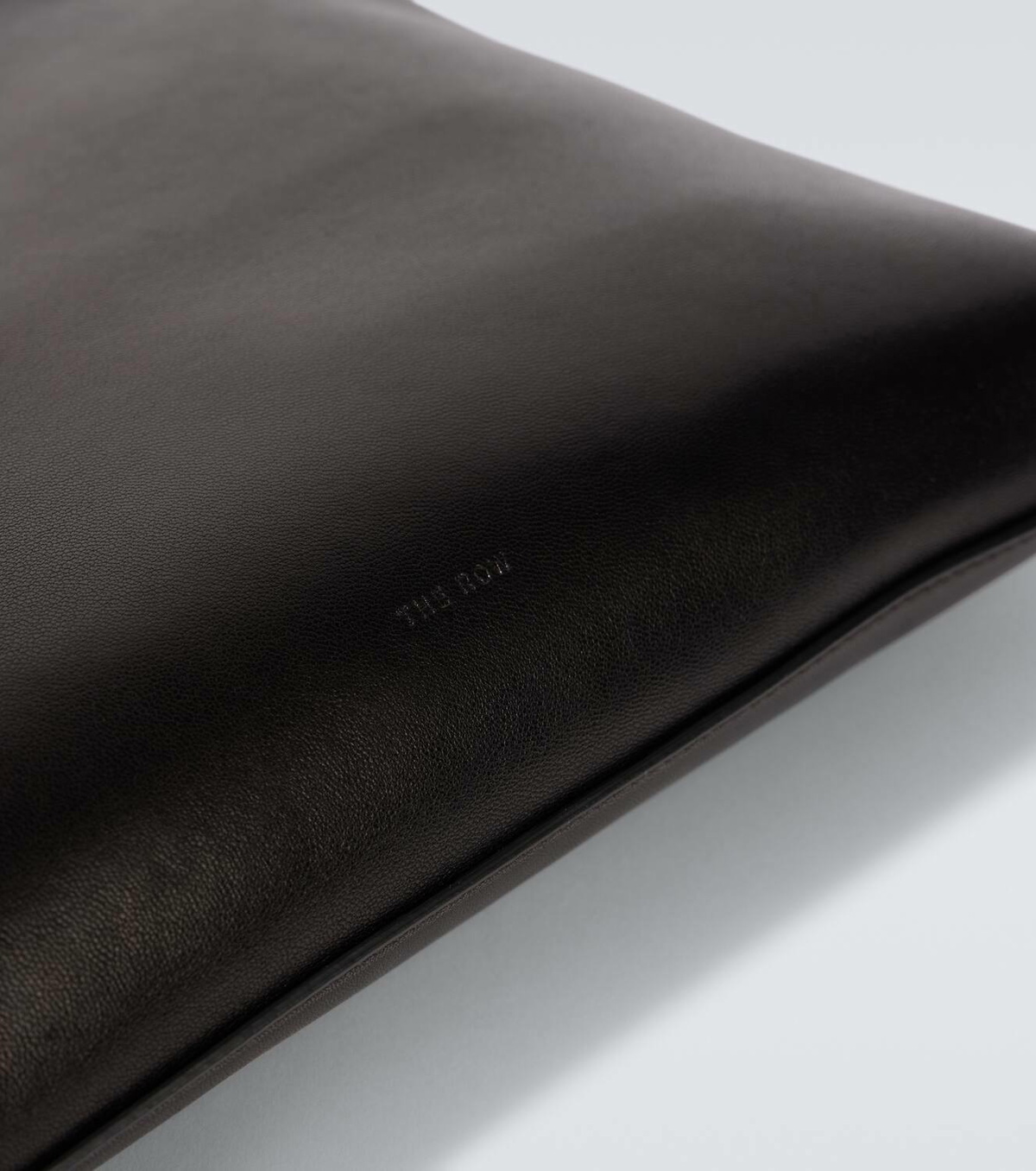 The Row Flat leather tote bag