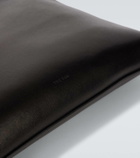 The Row Flat leather tote bag