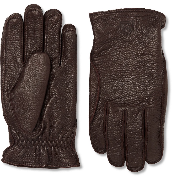 Photo: Hestra - Frode Wool-Lined Full-Grain Leather Gloves - Brown