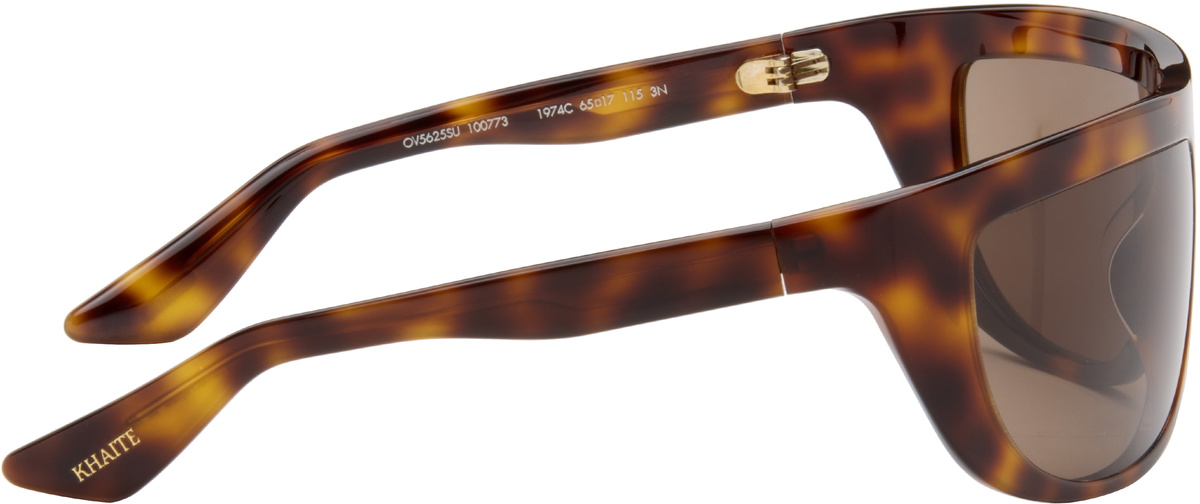 KHAITE Brown Oliver Peoples Edition 1974C Sunglasses