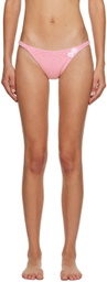 GUIZIO Pink Frankies Bikinis Edition Tide Bikini Bottoms