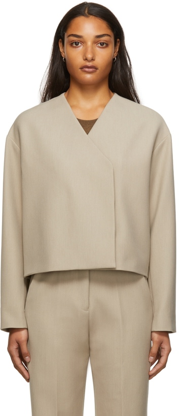 Photo: House of Dagmar Beige Lemoni Blazer