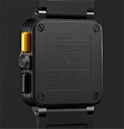 Bell & Ross - Limited Edition BR 03-94 RS17 42mm Ceramic and Rubber Chronograph Watch - Black