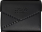 MM6 Maison Margiela Black 6 Flap Wallet