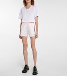 Thom Browne - Striped cotton shorts