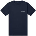 Comme des Garçons Homme Men's Logo T-Shirt in Navy