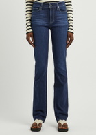 Paige Hoxton Transcend Straight-leg Jeans Dark Blue