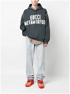 GUCCI - Printed Cotton Hoodie
