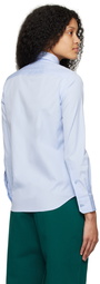 AMI Alexandre Mattiussi Blue Ami De Cœur Shirt