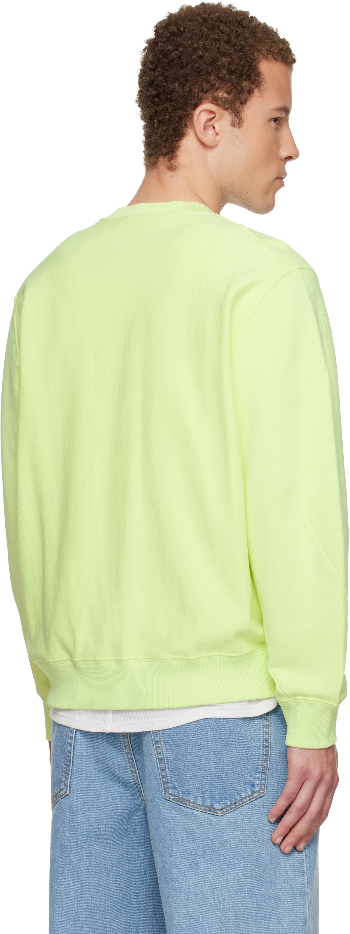 Givenchy Green Couture Seam Sweatshirt