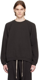 Jan-Jan Van Essche Black O-Project Crewneck Sweatshirt