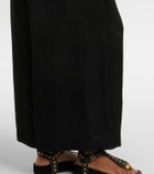 Isabel Marant Nolia satin wide-leg pants