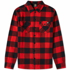 Dickies Men's New Sacramento Check Shirt in Red