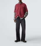 Acne Studios Cotton piqué polo shirt