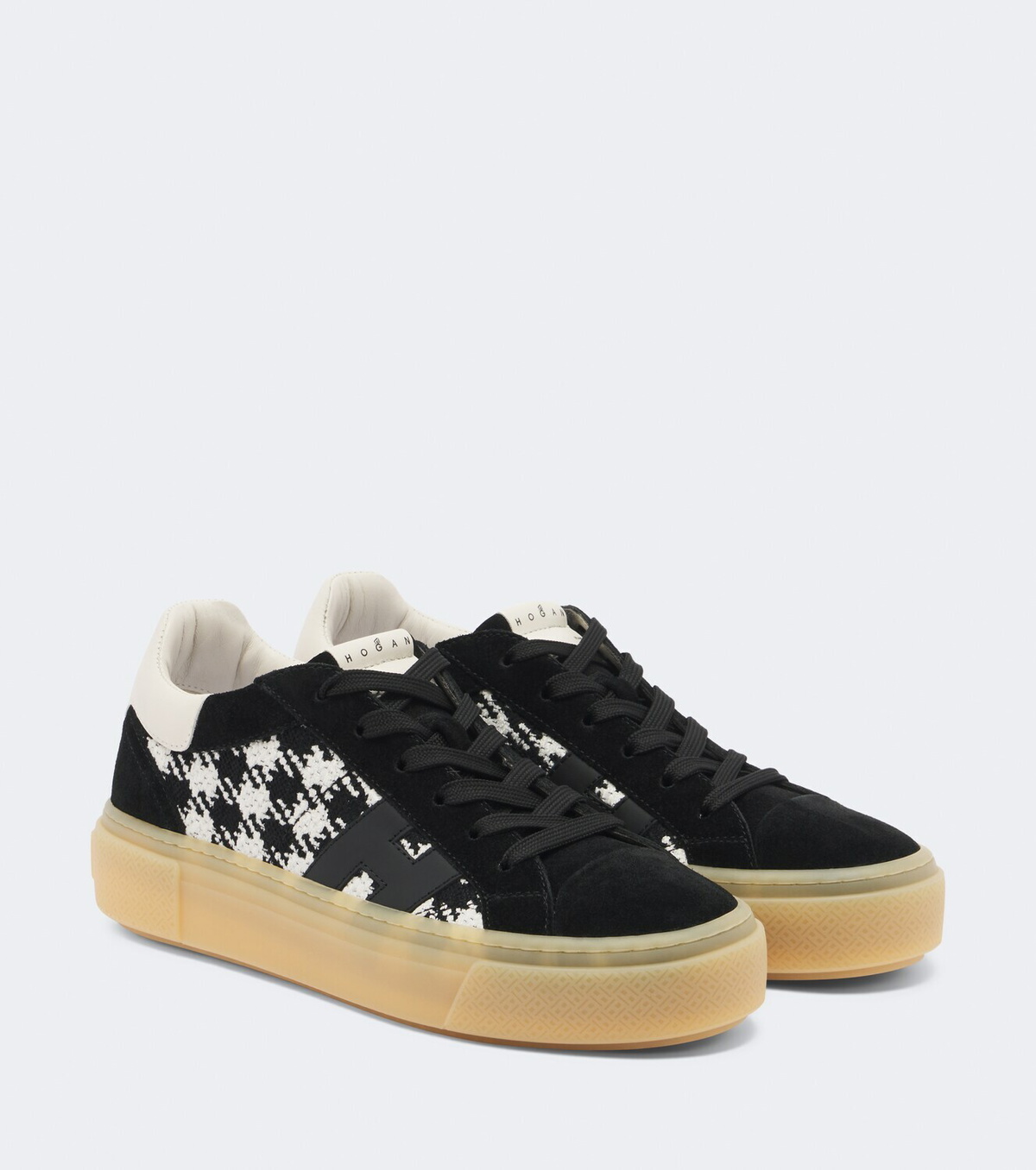 Hogan Hogan Crosswind suede-trimmed sneakers