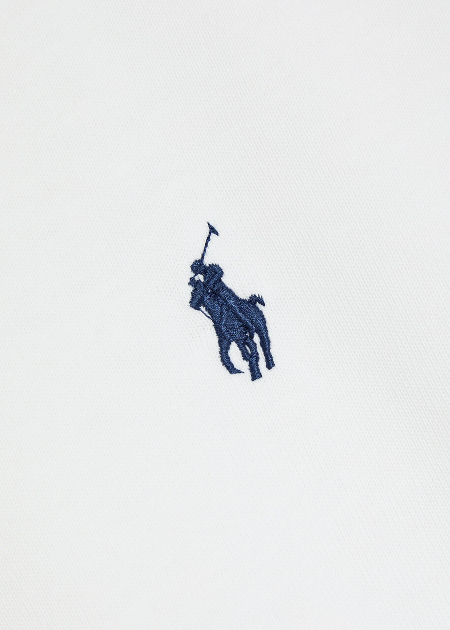 Polo Ralph Lauren Logo-embroidered Cotton T-shirt White
