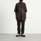 Rick Owens x Moncler Jumbo Short Sleeve T-Shirt in Dark Dust