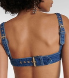 Dion Lee Pocket denim bra top