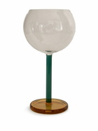 Sophie Lou Jacobsen Green, Orange And Pink Two-Piece Glass Set