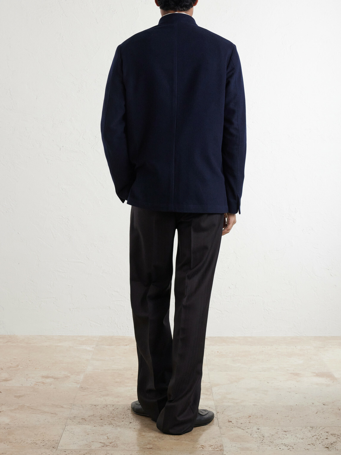 Massimo Alba - Bali Wool, Silk and Cashmere-Blend Jacket - Blue