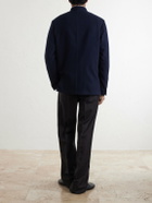 Massimo Alba - Bali Wool, Silk and Cashmere-Blend Jacket - Blue