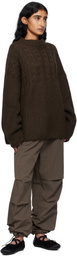 Cecilie Bahnsen Brown Brooks Trousers