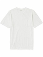 Hartford - Pocket Cotton-Jersey T-Shirt - White