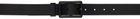 Studio Nicholson Black Pin-Buckle Belt