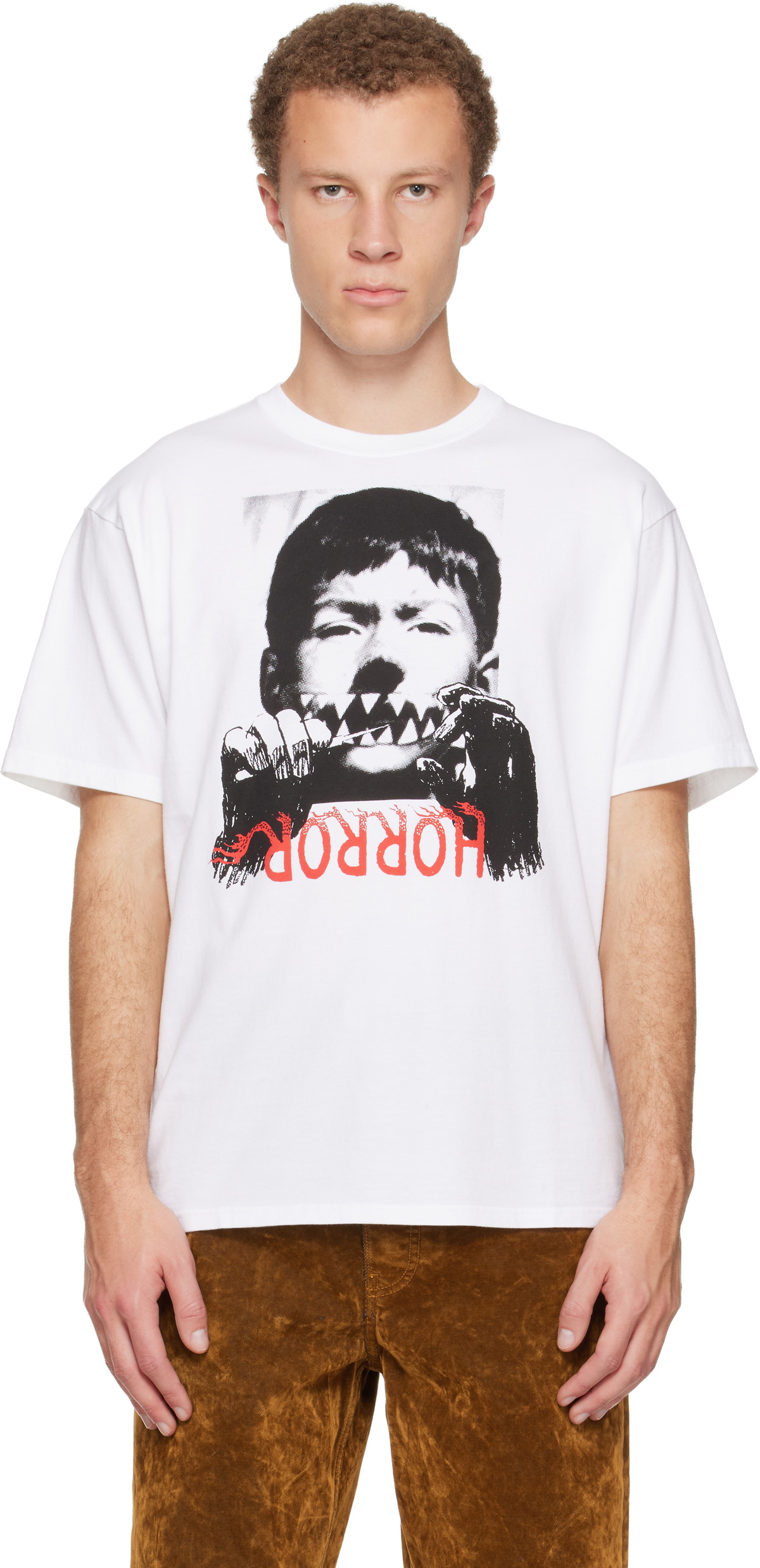 UNDERCOVER White UC2E3803 T-shirt Undercover