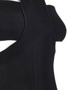 Alexander Mcqueen Ribbed Knit Dress