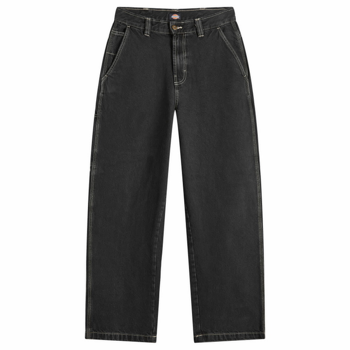 Photo: Dickies Men's Madison Baggy Fit Jeans in Black Wash