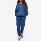 Les Tien Women's Cropped Hoody in Blue 42