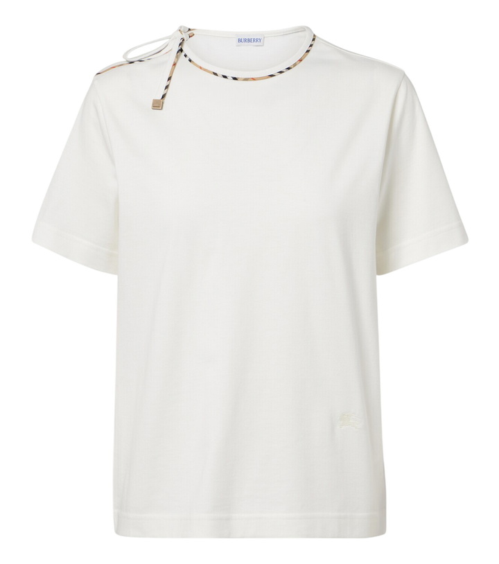 Photo: Burberry Cotton jersey T-shirt